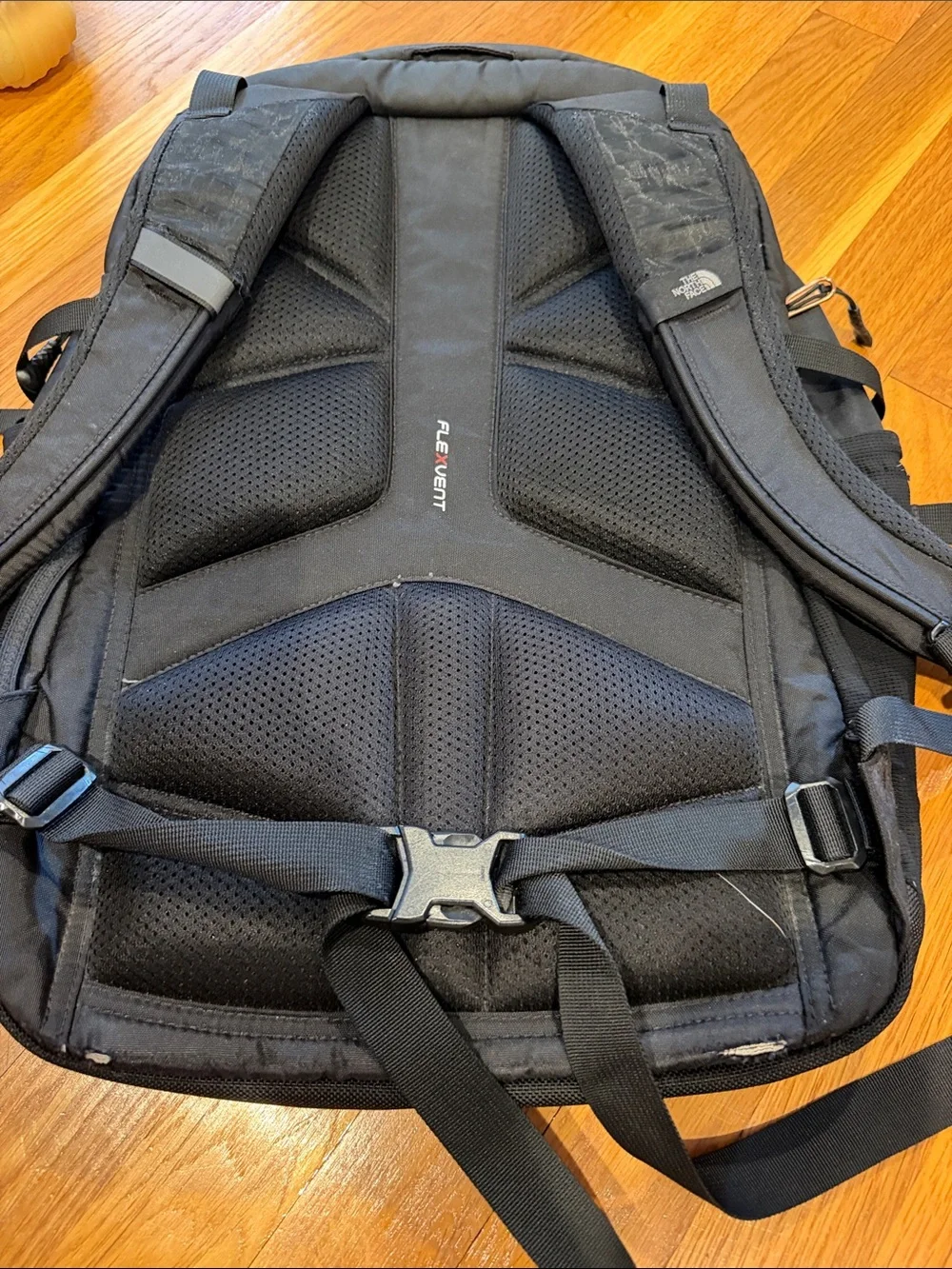 The North Face RECON Black Backpack rose gold! Good condition and plenty of life